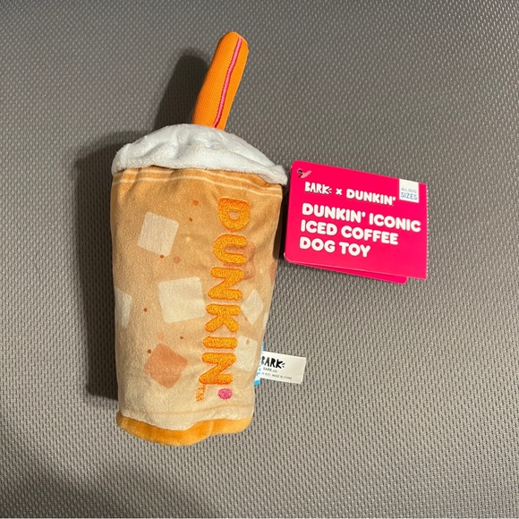 BARK Dunkin’ Donuts Iconic Iced Coffee Dog Toy - Picture 2 of 6